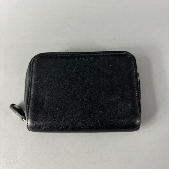 Coach Other - Vintage COACH Zip Around Wallet Card Case